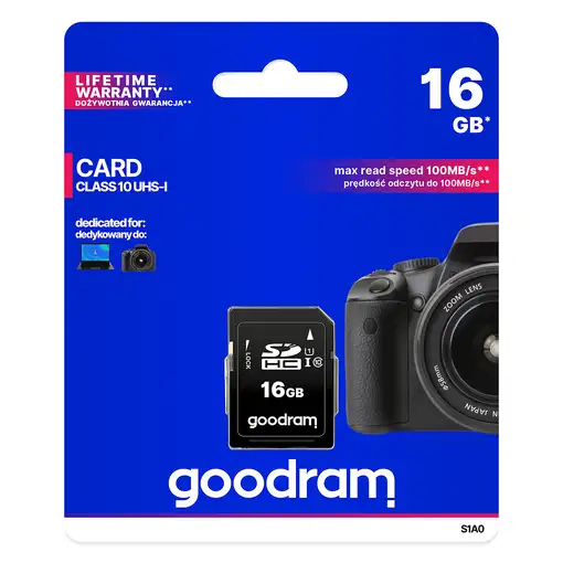 Goodram S1A0 16 GB SDHC UHS-I Clase 10