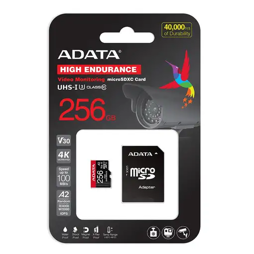 ADATA AUSDX256GUI3V30SHA2-RA1 memoria flash 256 GB MicroSDXC UHS-I Clase 10