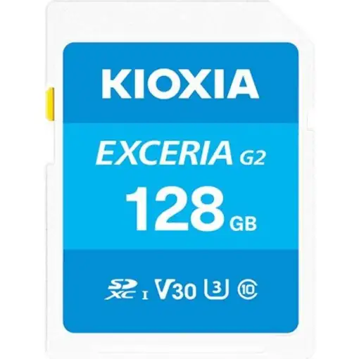 Kioxia EXCERIA G2 128 GB MicroSDHC UHS-III Clase 10