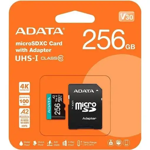 ADATA Premier Pro 256 GB MicroSDXC UHS-I Clase 10