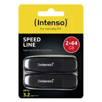 Intenso 3533494 unidad flash USB 64 GB USB tipo A 3.2 Gen 1 (3.1 Gen 1) Negro