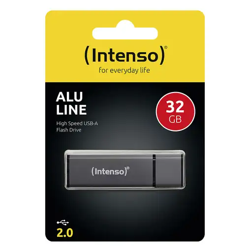 Intenso Alu Line unidad flash USB 32 GB USB tipo A 2.0 Antracita
