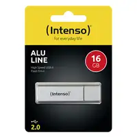 Intenso Alu Line unidad flash USB 16 GB USB tipo A 2.0 Plata