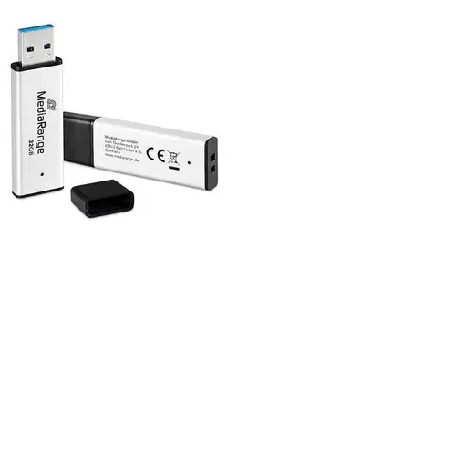 MediaRange MR1900 unidad flash USB 32 GB USB tipo A 3.2 Gen 1 (3.1 Gen 1) Negro, P