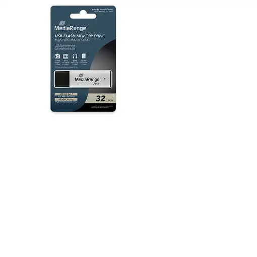 MediaRange MR1900 unidad flash USB 32 GB USB tipo A 3.2 Gen 1 (3.1 Gen 1) Negro, P
