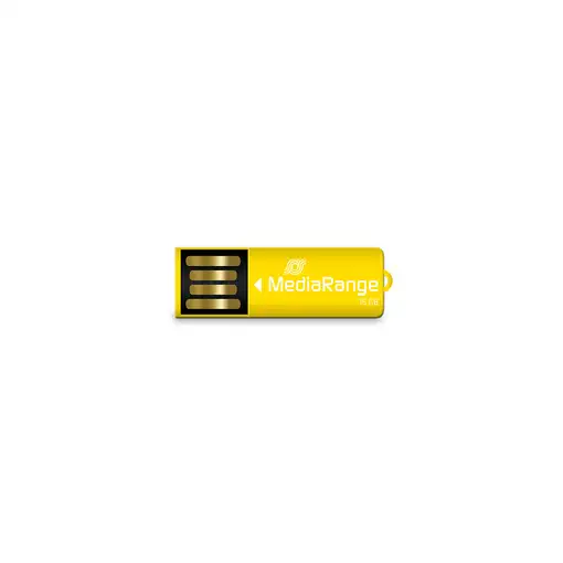 MediaRange MR976 unidad flash USB 16 GB USB tipo A 2.0 Amarillo