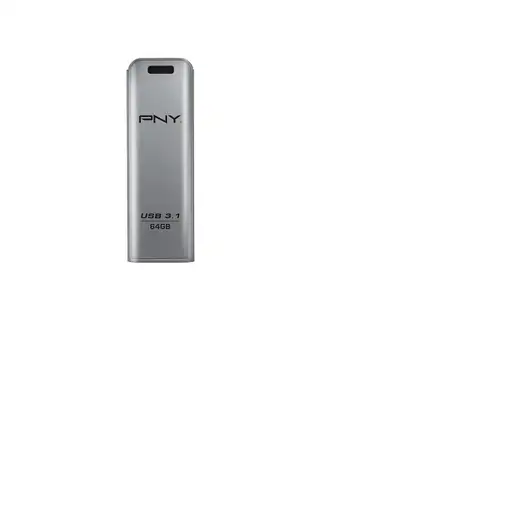PNY FD64GESTEEL31G-EF unidad flash USB 64 GB 3.2 Gen 1 (3.1 Gen 1) Acero inoxidabl