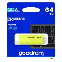 Goodram UME2 unidad flash USB 64 GB USB tipo A 2.0 Amarillo