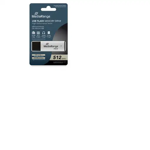 MediaRange MR1904 unidad flash USB 512 GB USB tipo A 3.2 Gen 1 (3.1 Gen 1) Negro,