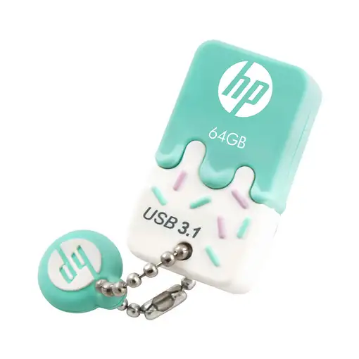 HP x778w unidad flash USB 64 GB USB tipo A 3.2 Gen 1 (3.1 Gen 1) Verde, Blanco
