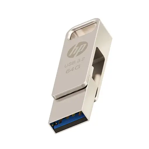 PNY HPFD206C-64 unidad flash USB 64 GB USB Type-A / USB Type-C 3.2 Gen 2 (3.1 Gen