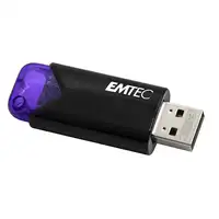 Emtec Click Easy unidad flash USB 128 GB USB tipo A 3.2 Gen 1 (3.1 Gen 1) Negro, V