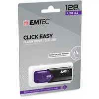 Emtec Click Easy unidad flash USB 128 GB USB tipo A 3.2 Gen 1 (3.1 Gen 1) Negro, V