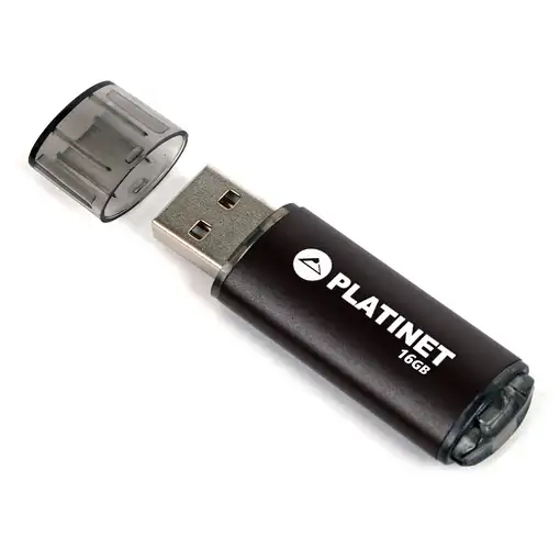 Platinet PMFE16B unidad flash USB 16 GB USB tipo A 2.0 Negro