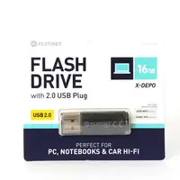 Platinet PMFE16B unidad flash USB 16 GB USB tipo A 2.0 Negro