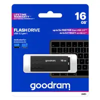 Goodram UME3 unidad flash USB 16 GB USB tipo A 3.2 Gen 1 (3.1 Gen 1) Negro