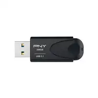 PNY Attache 4 unidad flash USB 256 GB USB tipo A 3.2 Gen 1 (3.1 Gen 1) Negro