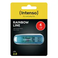 Intenso Rainbow Line unidad flash USB 4 GB USB tipo A 2.0 Azul