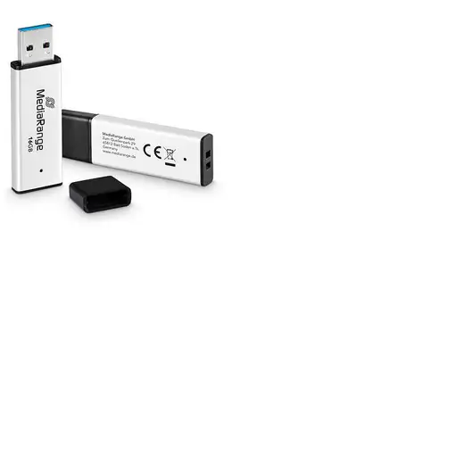 MediaRange MR1899 unidad flash USB 16 GB USB tipo A 3.2 Gen 1 (3.1 Gen 1) Negro, P
