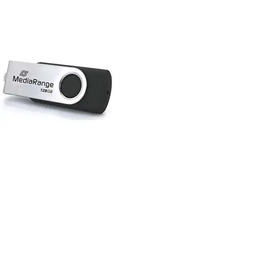 MediaRange MR1954 unidad flash USB 128 GB USB Tipo C 3.2 Gen 1 (3.1 Gen 1) Negro,