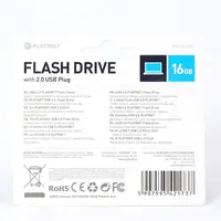 Platinet PMFE16BL unidad flash USB 16 GB USB tipo A 2.0 Azul