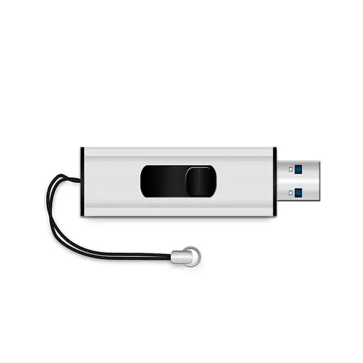 MediaRange MR914 unidad flash USB 8 GB USB tipo A 3.2 Gen 1 (3.1 Gen 1) Negro, Pla