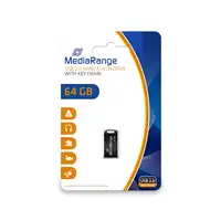 MediaRange MR923 unidad flash USB 64 GB USB tipo A 2.0 Negro