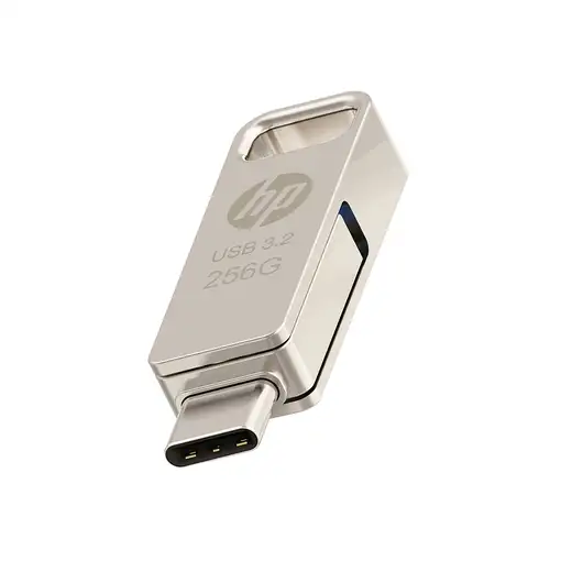 HP HPFD206C-256 unidad flash USB 256 GB USB Type-A / USB Type-C 3.2 Gen 2 (3.1 Gen