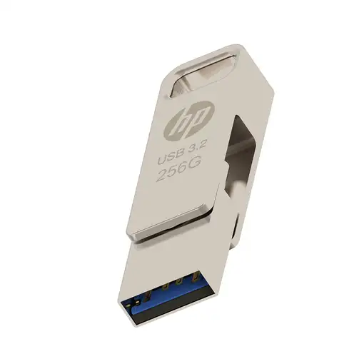 HP HPFD206C-256 unidad flash USB 256 GB USB Type-A / USB Type-C 3.2 Gen 2 (3.1 Gen