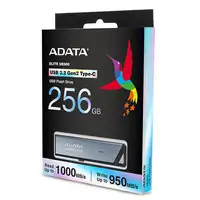 ADATA UE800 unidad flash USB 256 GB USB Tipo C 3.2 Gen 2 (3.1 Gen 2) Plata