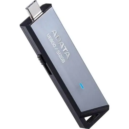 ADATA UE800 unidad flash USB 256 GB USB Tipo C 3.2 Gen 2 (3.1 Gen 2) Plata