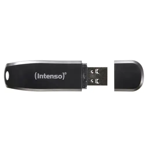 Intenso Speed Line unidad flash USB 64 GB USB tipo A 3.2 Gen 1 (3.1 Gen 1) Negro
