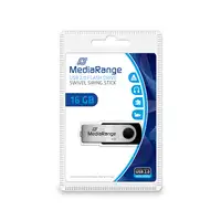 MediaRange MR910 unidad flash USB 16 GB USB Type-A / Micro-USB 2.0 Negro, Plata