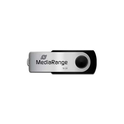 MediaRange MR910 unidad flash USB 16 GB USB Type-A / Micro-USB 2.0 Negro, Plata