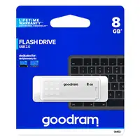 Goodram UME2 unidad flash USB 8 GB USB tipo A 2.0 Blanco
