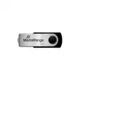 MediaRange MR910-3 unidad flash USB 16 GB USB tipo A 2.0 Negro, Plata