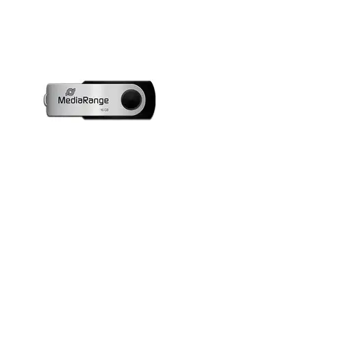 MediaRange MR910-3 unidad flash USB 16 GB USB tipo A 2.0 Negro, Plata