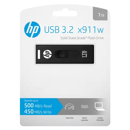 PNY x911w unidad flash USB 1 TB USB tipo A 3.2 Gen 1 (3.1 Gen 1) Negro