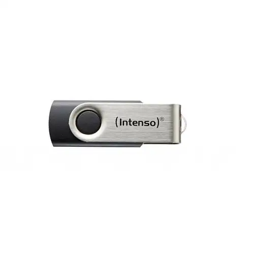 Intenso Basic Line unidad flash USB 64 GB USB tipo A 2.0 Negro, Plata