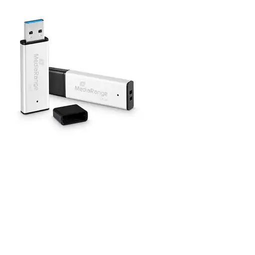 MediaRange MR1902 unidad flash USB 128 GB USB tipo A 3.2 Gen 1 (3.1 Gen 1) Negro,
