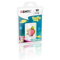 Emtec Turtle Lady unidad flash USB 16 GB USB tipo A 2.0 Verde, Rosa