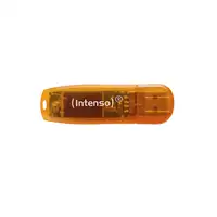 Intenso Rainbow Line unidad flash USB 64 GB USB tipo A 2.0 Naranja
