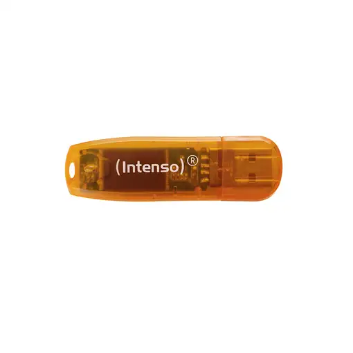 Intenso Rainbow Line unidad flash USB 64 GB USB tipo A 2.0 Naranja