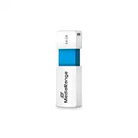 MediaRange USB Stick 64GB MR974 unidad flash USB USB tipo A 2.0 Azul, Blanco