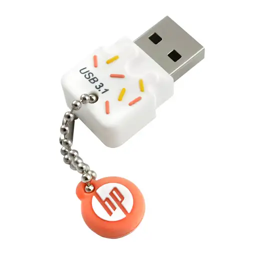 HP x778w unidad flash USB 64 GB USB tipo A 3.2 Gen 1 (3.1 Gen 1) Naranja, Blanco