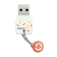 HP x778w unidad flash USB 64 GB USB tipo A 3.2 Gen 1 (3.1 Gen 1) Naranja, Blanco