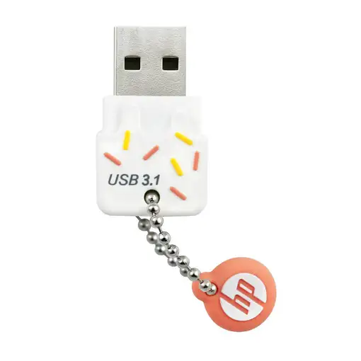 HP x778w unidad flash USB 64 GB USB tipo A 3.2 Gen 1 (3.1 Gen 1) Naranja, Blanco