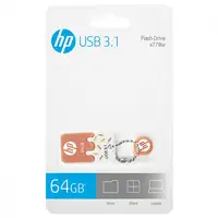 HP x778w unidad flash USB 64 GB USB tipo A 3.2 Gen 1 (3.1 Gen 1) Naranja, Blanco
