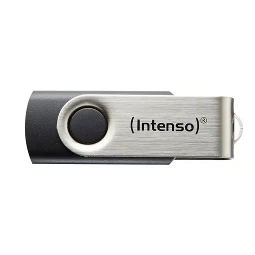 Intenso Basic Line unidad flash USB 16 GB USB tipo A 2.0 Negro, Plata