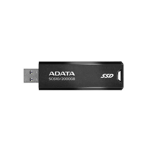 ADATA SC610 unidad flash USB 2 TB USB tipo A 3.2 Gen 2 (3.1 Gen 2) Negro